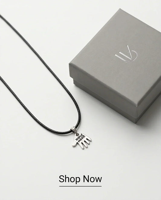 Silver Hand Made Pendant Necklace