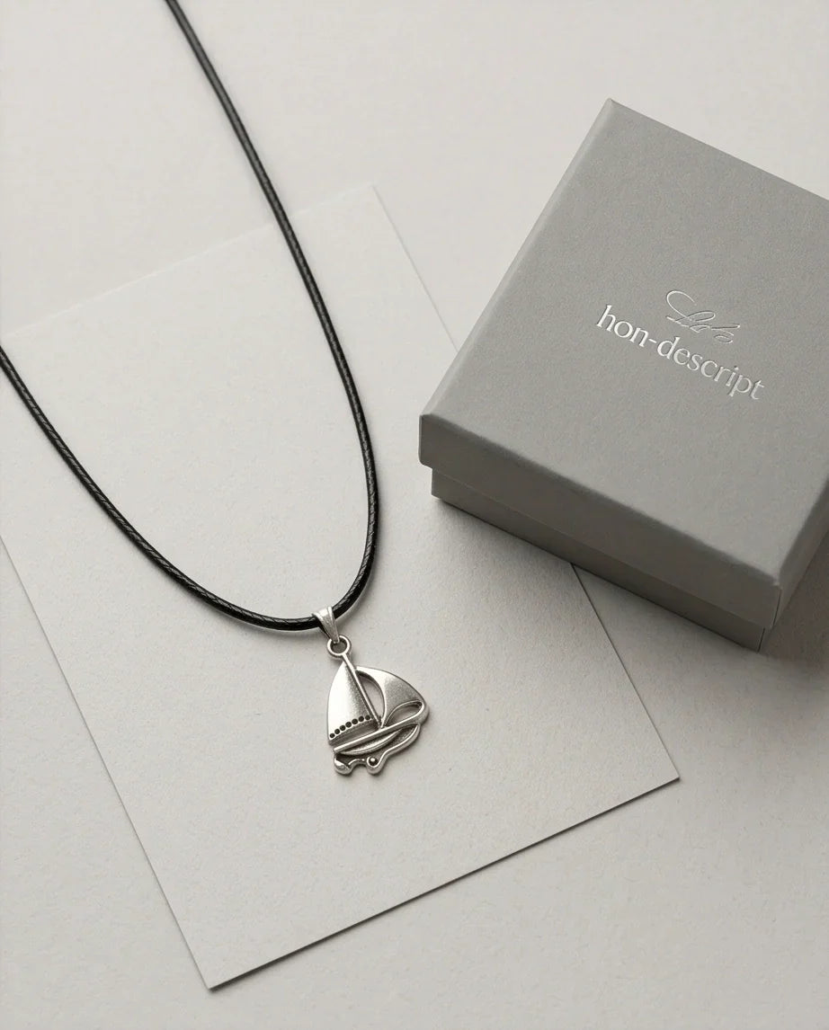 The Mariner Sailboat Pendant Necklace