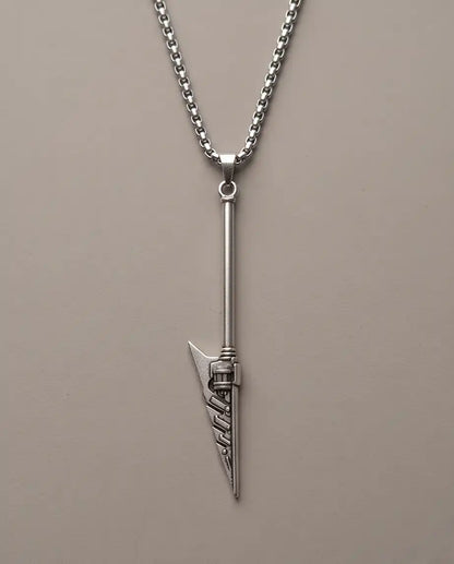 Tribal Arrowhead Spear Pendant