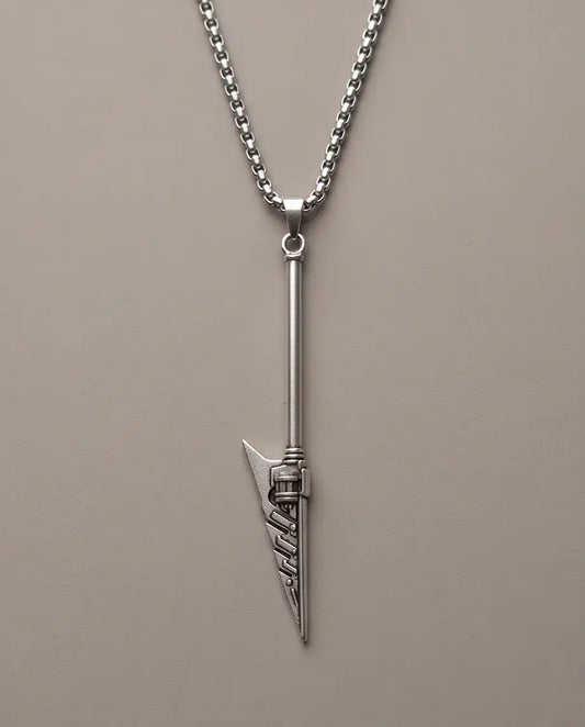 Tribal Arrowhead Spear Pendant
