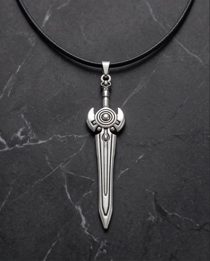 Celestial Eye Greatsword Pendant Necklace