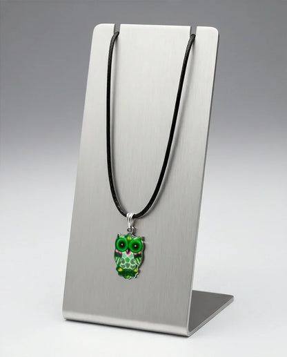 The Emerald Owl Pendant