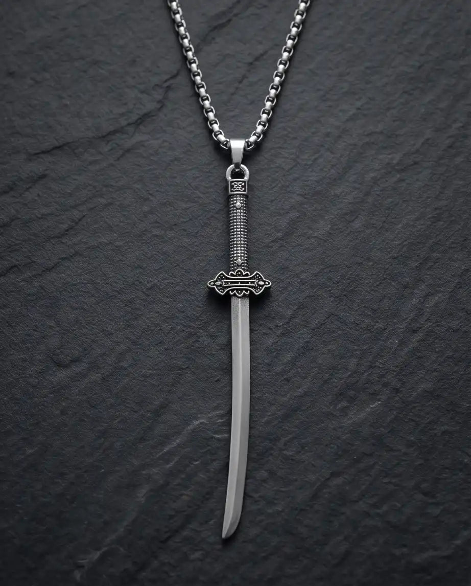 The Ronin Katana Pendant Necklace