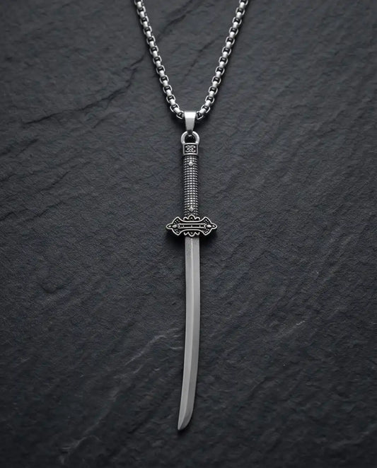 The Ronin Katana Pendant Necklace