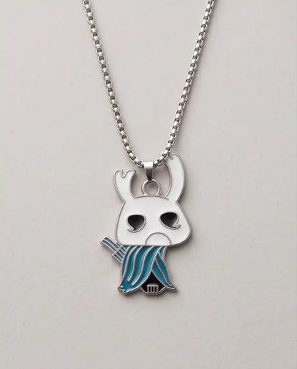 Hollow Knight Quirrel Enamel Pendant Box Chain