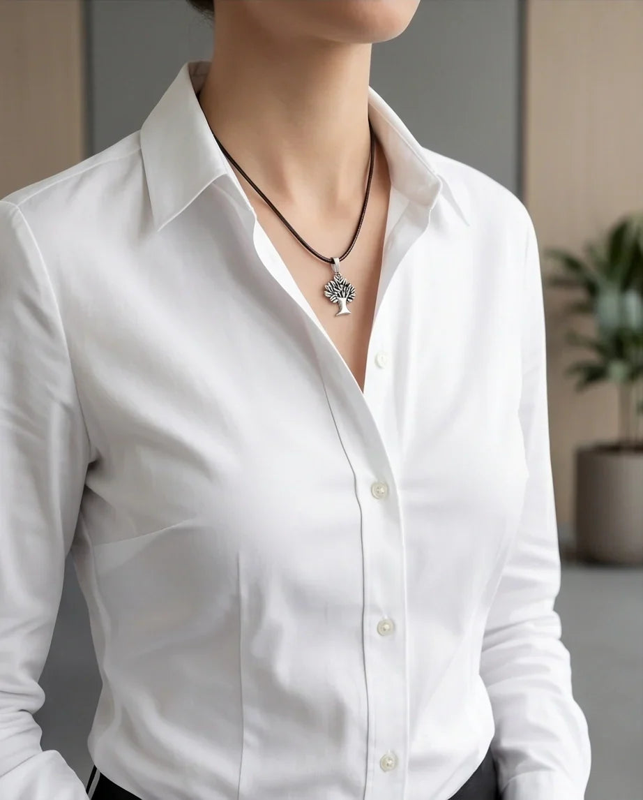 Silver Tree of Life Necklace