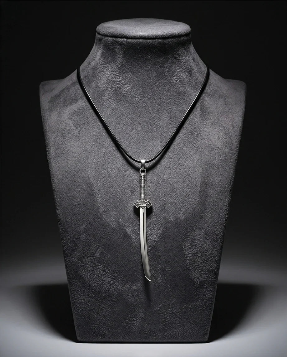 The Ronin Katana Pendant Necklace